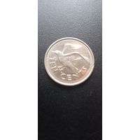 Барбадос 10 центов  2008 г. - магнитная