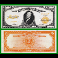 [КОПИЯ] США 1000 долларов 1922г. Золотой Сертификат.