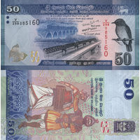 Шри-Ланка 50 Рупий 2019 UNC П2-61