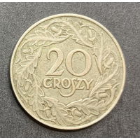 Польша, 20 грош 1923г.