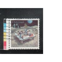 США-1989, (Мих.2070),   гаш. ,Почтовый конгресс, Космос,