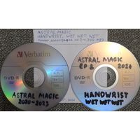 DVD MP3 ASTRAL MAGIC (2020 - 2024), HANDWRIST (2012 - 2023) - Psychedelic/space-rock, WET WET WET (1987 - 2021) (Synthpop)- 2 DVD