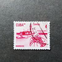 Марка Куба 1982 год Экспорт