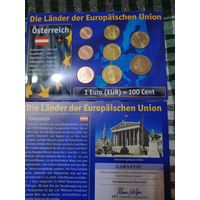 Австрия евро 2002 комплект