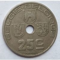 Бельгия 25 сантимов 1938 г.