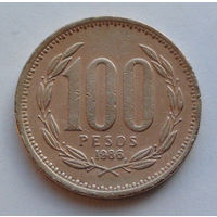 Чили 100 песо. 1986