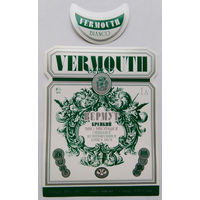 Этикетка. Vermouth. 00132.