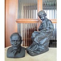 Чугунная статуэтка "Юный Володя Ульянов /Ленин", (СССР)