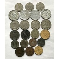 Монеты ГЕРМАНИИ РАЗНЫЕ 1893-1924 год (22шт) ОТЛИЧНЫЕ