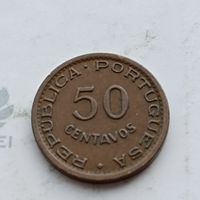 Ангола 50 сентаво, 1954 года. 519