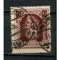 Саарская область (Французский мандат) - 1925 - Религия 45С - [Mi.102] - 1 марка. Гашеная.  (Лот 92CN)