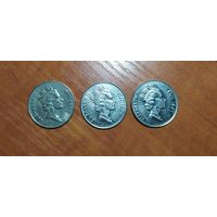 10 Центов 1995-96-97 (Фиджи) Елизавета II