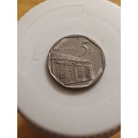 Куба 5 центов 2000 год
