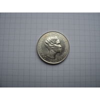 Люксембург 100 франков 1963 (I), серебро