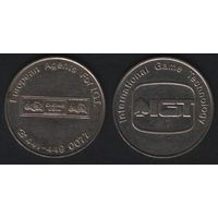 Casino Coin. European Agents For I.G.T. 441-449 0077-- DIGT. International Game Technology =25,0mm5,67gr (f0