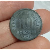 10 пфеннигов 1920