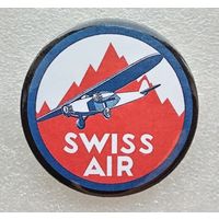 Авиакомпания Швейцарии - Swiss International Air Lines. (Жесть, 56 мм.)