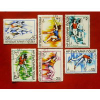 Болгария. Спорт. ( 6 марок ) 1980 года. 9-14.