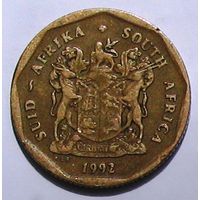 ЮАР (Южная Африка), 50 центов 1992