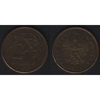 Польша y277 2 грош 2010 год (mw) (f2