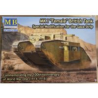 Танк MK I Female British Tank, Special modification for the  Gaza Strip