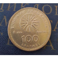 100 драхм 1992 Греция #01