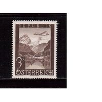 Австрия-1947,(Мих.825) ** , Самолет, Ландшафты