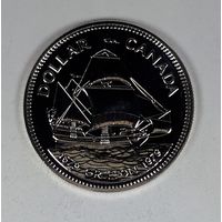 Канада 1 доллар 1979  300 лет кораблю "Грифон"