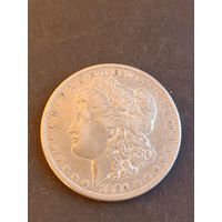 США. 1 доллар 1884г.