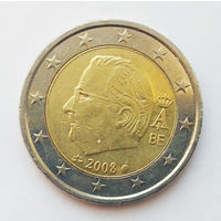Бельгия 2 евро 2008