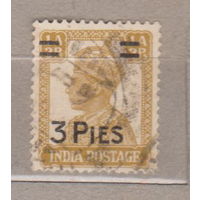 Британские колонии Британская Индия Известные люди Король Георг VI- Марка 1941 года с доплатой Индия 1946 год лот 1  с НАДПЕЧАТКОЙ