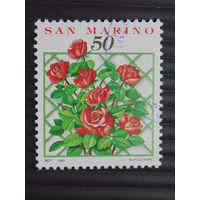 Сан-Марино 1992 г. Цветы.