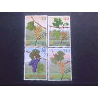 Словения 2000 виноград полная серия