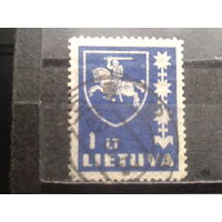 Литва, 1939, Стандарт, герб 1 Lt