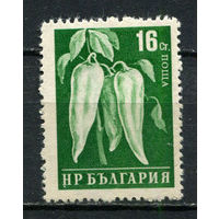 Болгария - 1958 - Овощи. Перец 2St - [Mi.1081] - 1 марка. MH.  (Лот 23FL)-T25P13