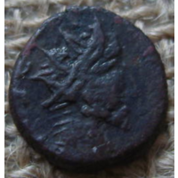 Рим Памятная монета Роман погашение antoninian Клавдий ii Готский объявление (268-270г.) 0,82гр.13,5мм.
