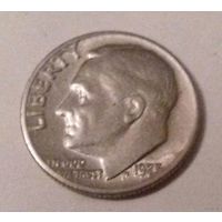 10 центов (дайм) США 1975 г.