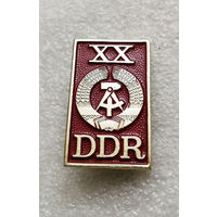 XX DDR. 20 лет основания ГДР. Германская Демократическая Республика #1867-CP30
