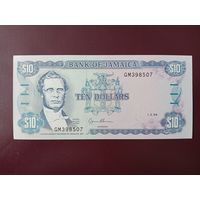 Ямайка 10 долларов 1994 UNC