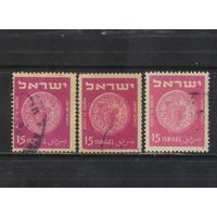Израиль 1950 Монеты времен 1-й иудейской войны и восстания Бар-Кохбы Стандарт #45