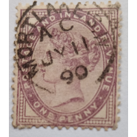 Англия 1883 г. 1 пенни