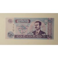 Ирак. 250 динаров 2002 г. UNC.