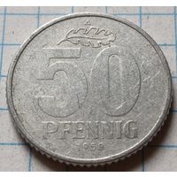 Германия - ГДР 50 пфеннигов, 1958    ( 4-7-4 )