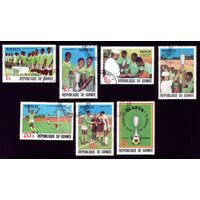 7 марок 1979 год Гвинея Футбол 858-864