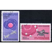Исследование космоса Болгария 1967 год серия из 2-х марок