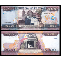 [КОПИЯ] Филиппины 2000 писо 2001г. водяной знак