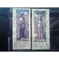 Бельгия 1996 Живопись 15 века, Король Филипп 1 и королева Иоанна Полная серия