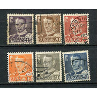 Дания - 1948/1951 - Король Фредерик IX - 6 марок. Гашеные.  (Лот 8CE)