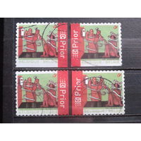 Бельгия 2006 Красный крест Полный комплект разновидностей Михель-4,0 евро гаш