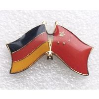 Флаги Германии и Китая. Фрачник